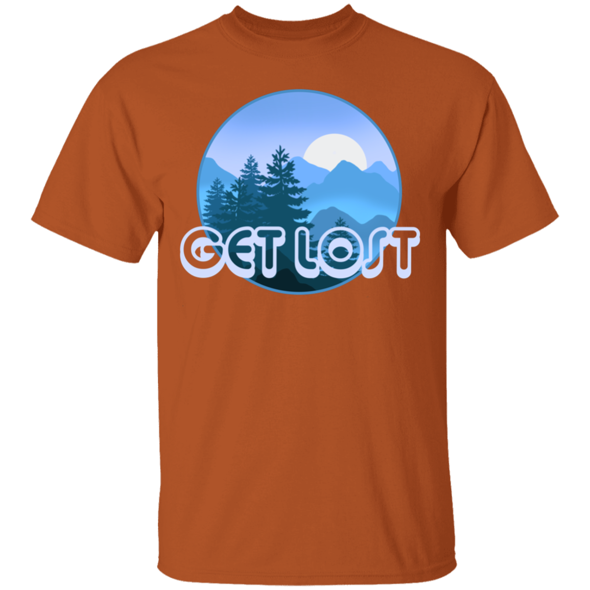 Get Lost in Nature Camping T-Shirt