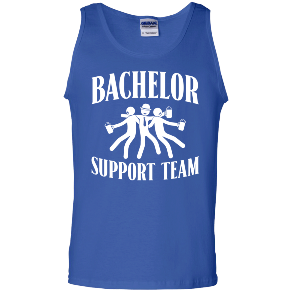 Bachelor Party Funny Support Team Tank Top