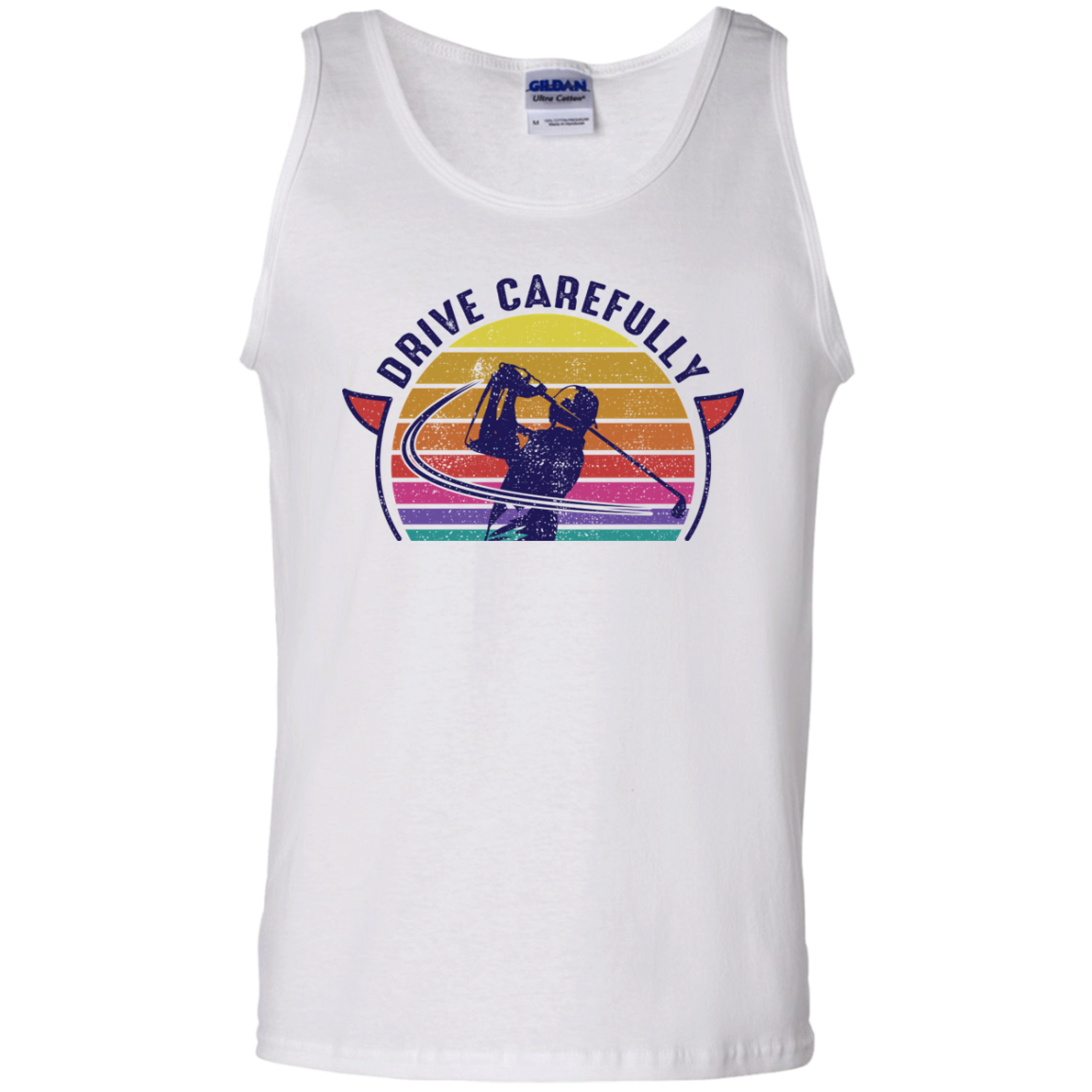 Drive Carefully Golfing Tank Top