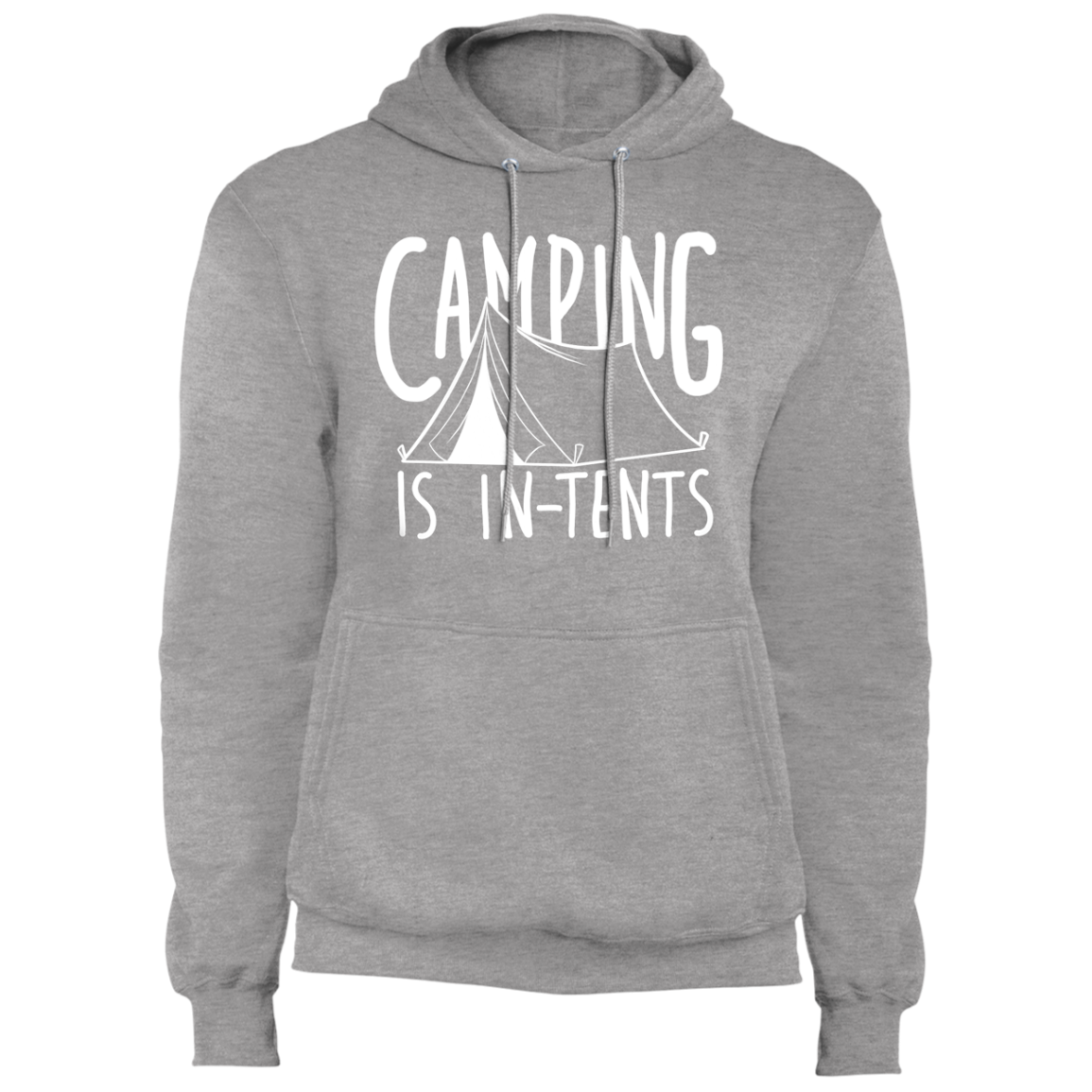 Camping is In-Tents Funny Premium Pullover Hoodie