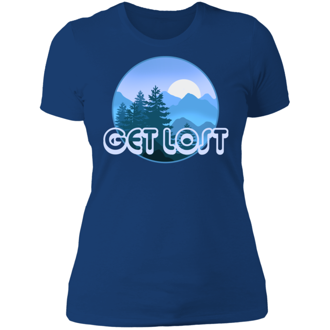 Women's Get Lost in Nature Camping T-Shirt