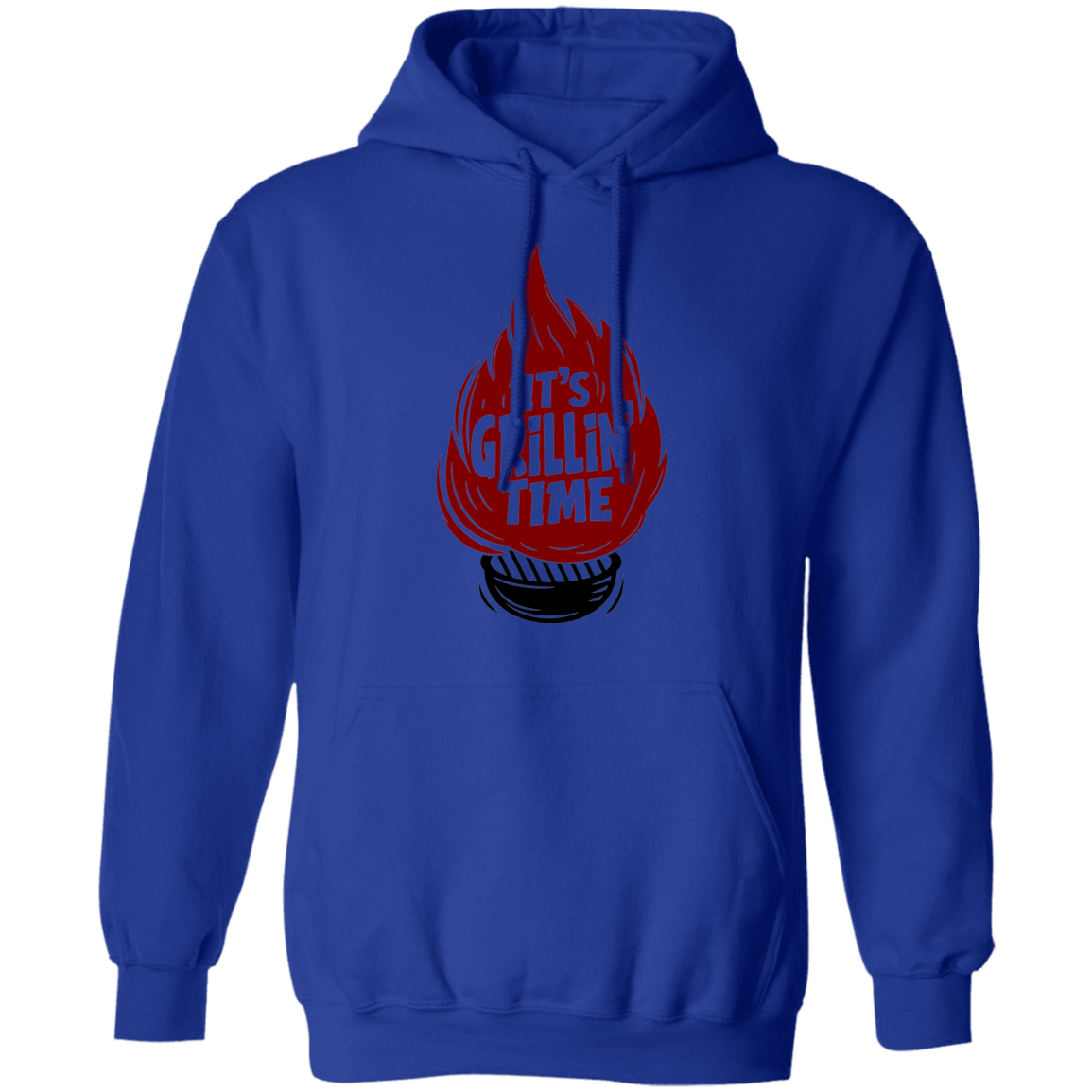 It's Grillin' Time BBQ Summer Pullover Hoodie