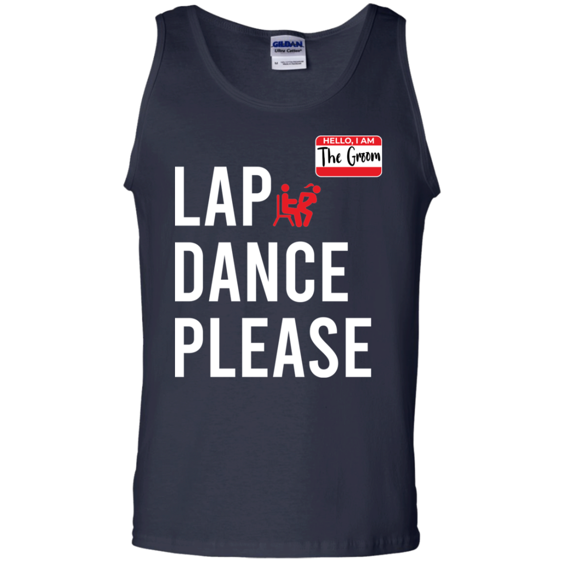Bachelor Party Funny Lap Dance Tank Top