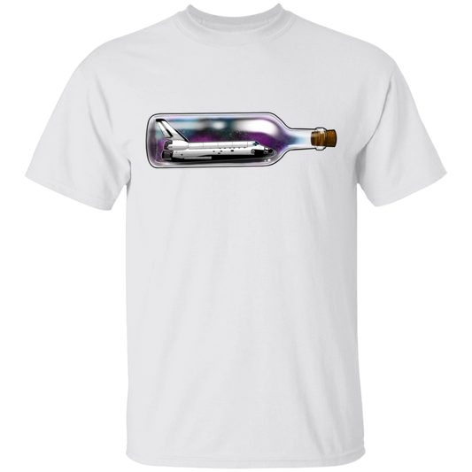 Spacecraft in a Bottle Spaceship T-Shirt