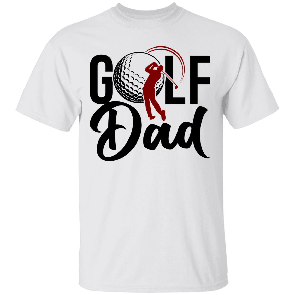 Golf Dad Father Golfing T-Shirt