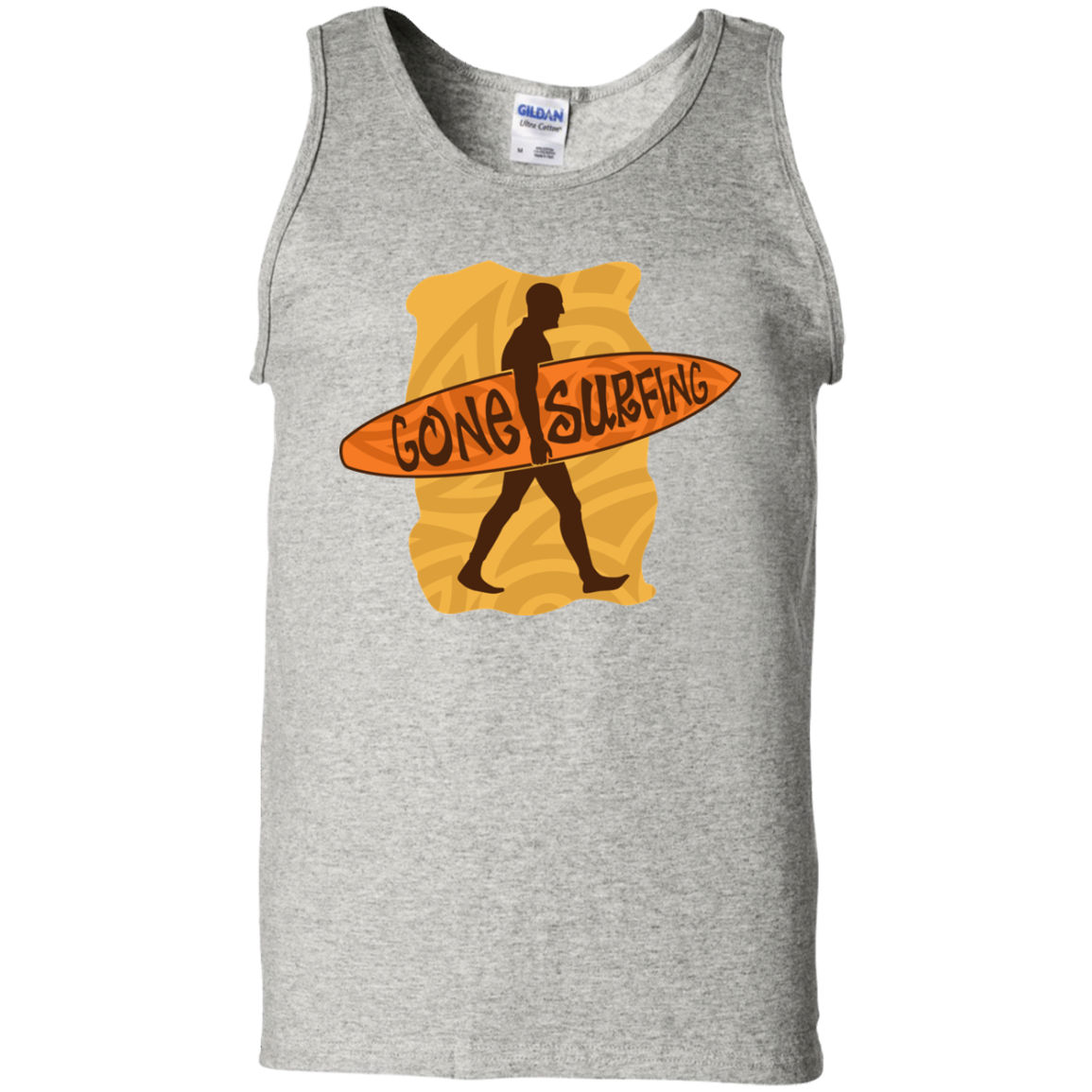 Gone Surfing Beach Tank Top