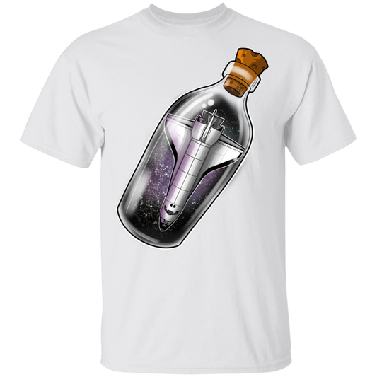 Spacecraft in a Bottle Spaceship T-Shirt