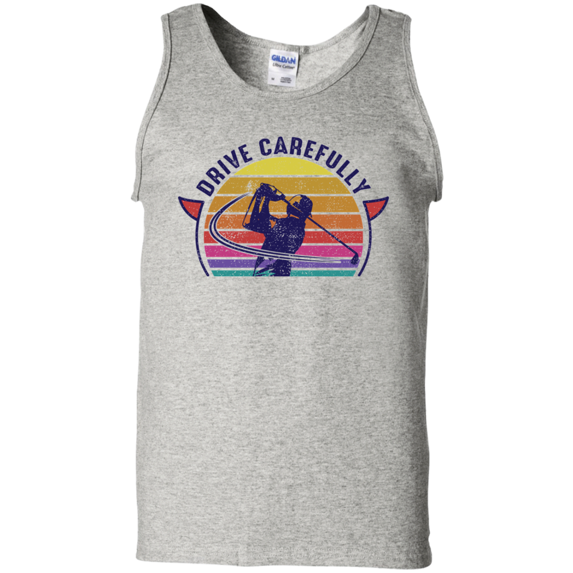 Drive Carefully Golfing Tank Top