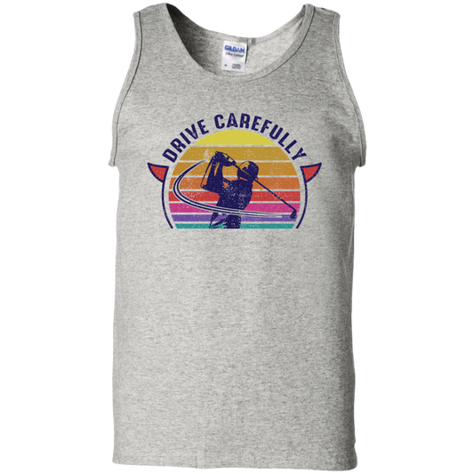 Drive Carefully Golfing Tank Top