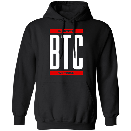 btc BTC In Crypto We Trust Pullover Hoodie