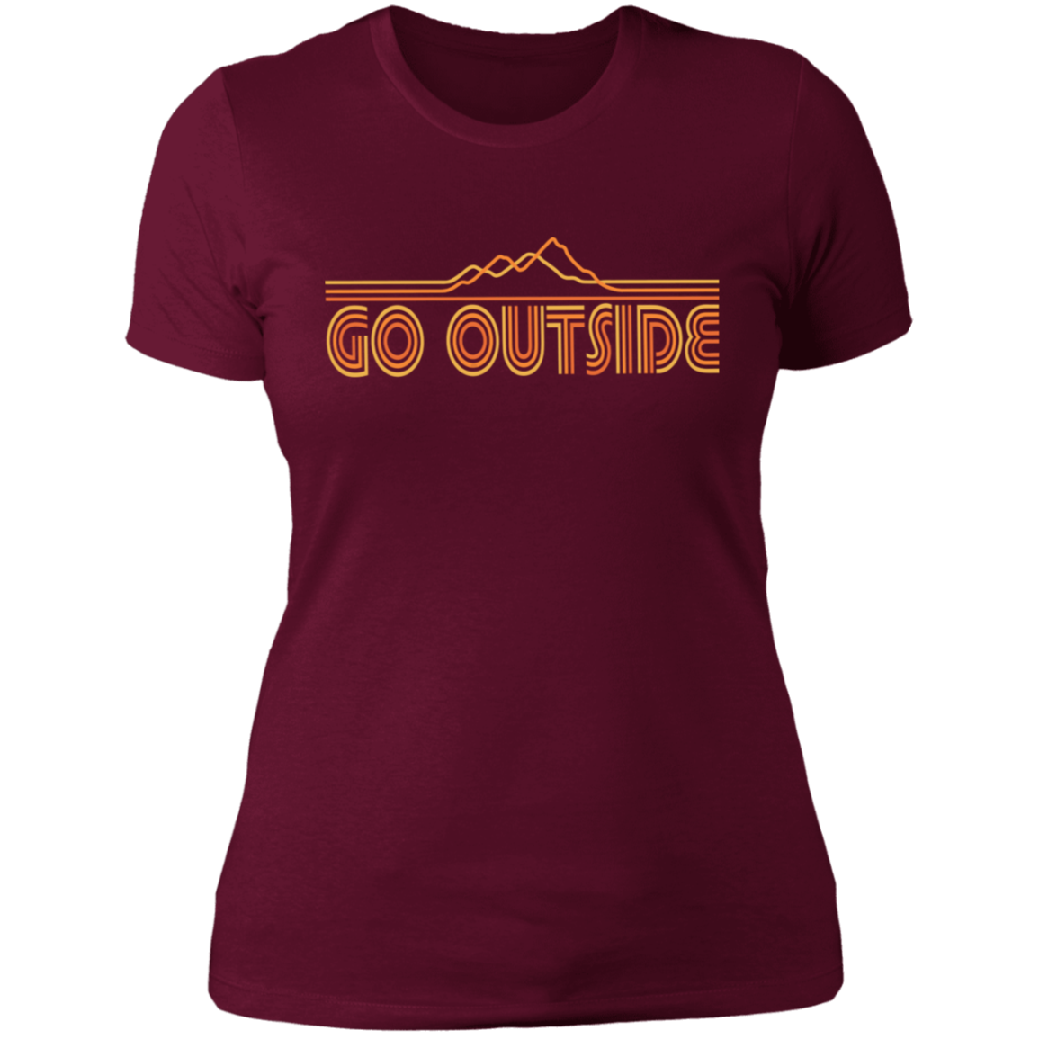 Women's Go Outside Camping Nature T-Shirt