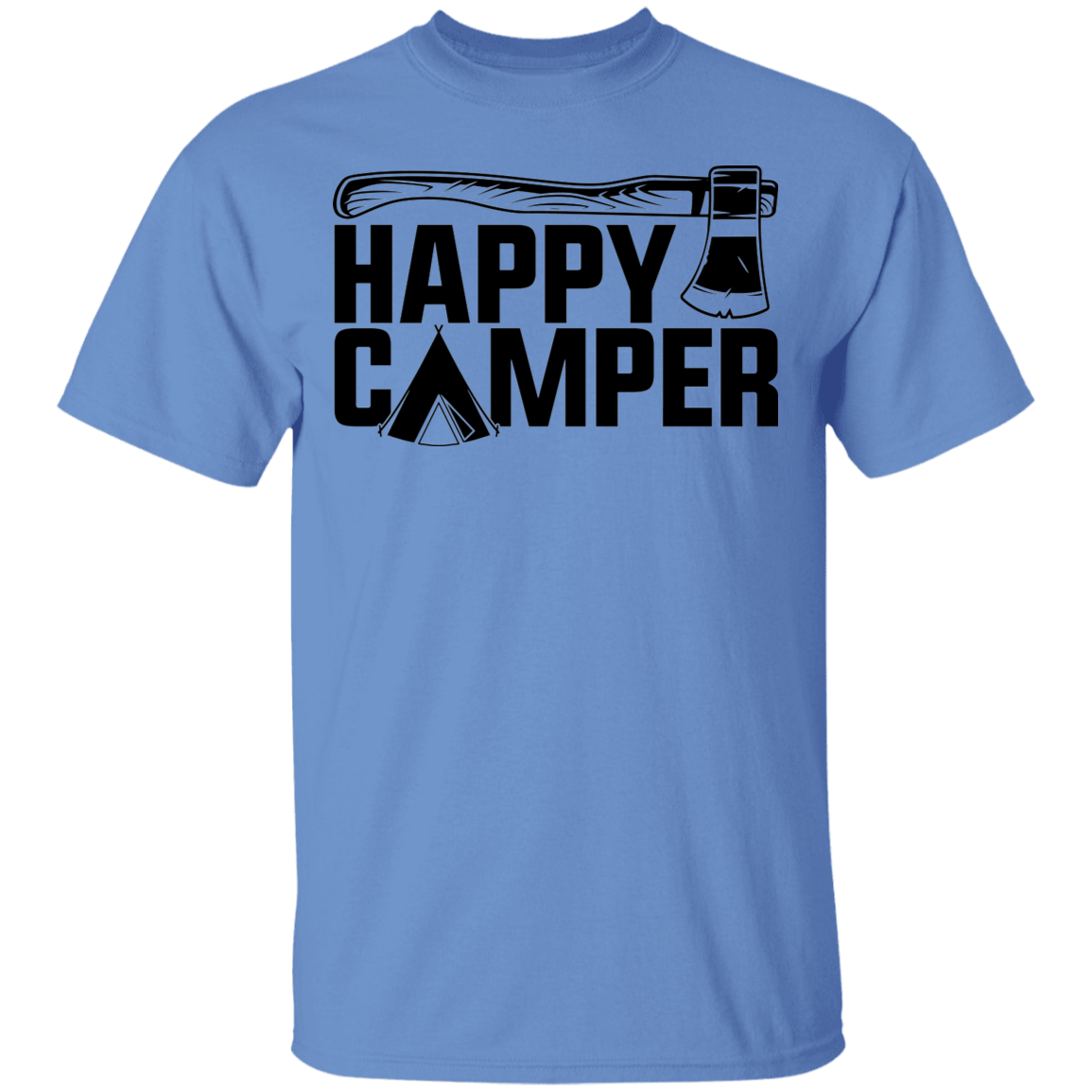 Happy Camper Outdoor Camping T-Shirt