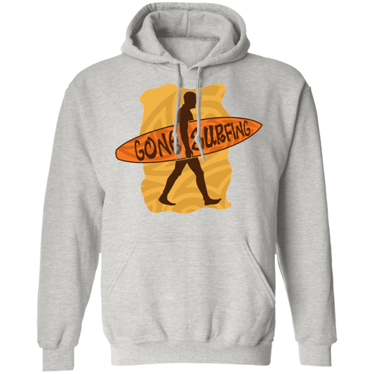 Gone Surfing Ocean Beach Pullover Hoodie