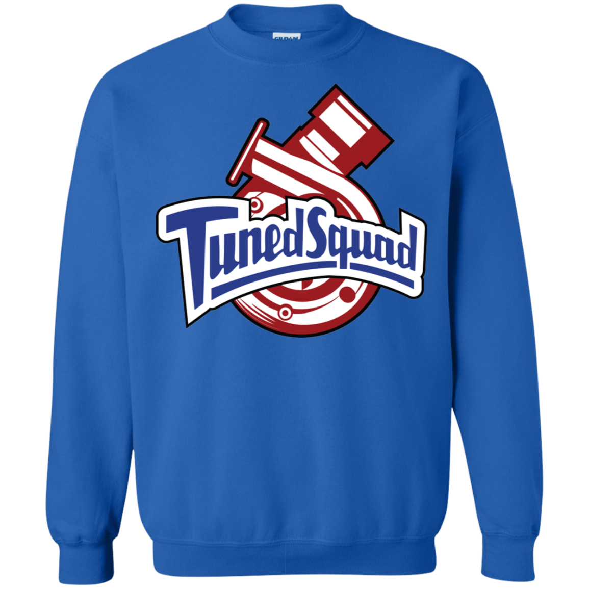 Tuned Squad 90's Style Boosted Turbo Crewneck Sweatshirt