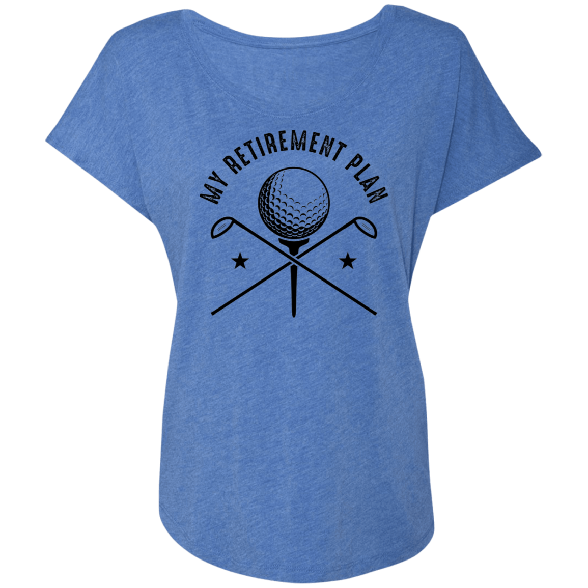 My Retirement Plan is Golfing Women's Dolman Sleeve