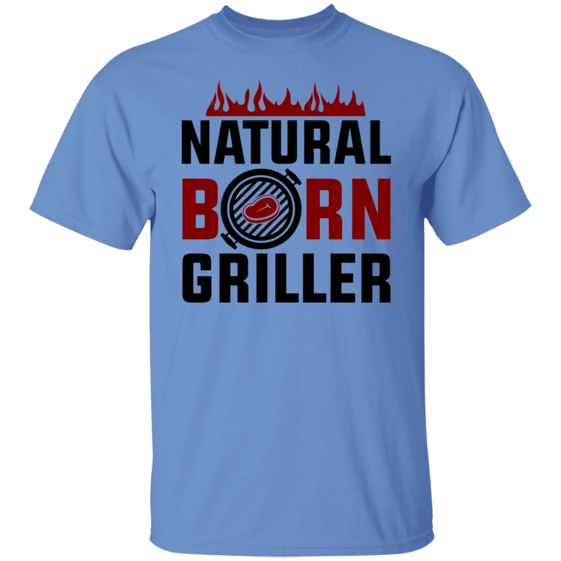 Natural Born Griller Funny BBQ T-Shirt