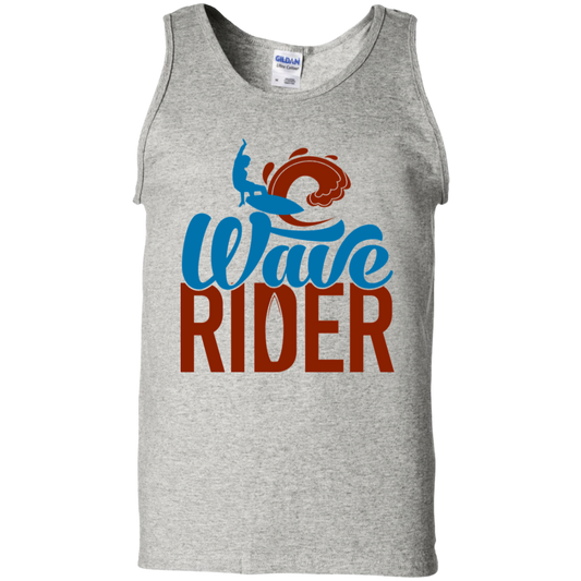 Wave Rider Surfing Beach Tank Top