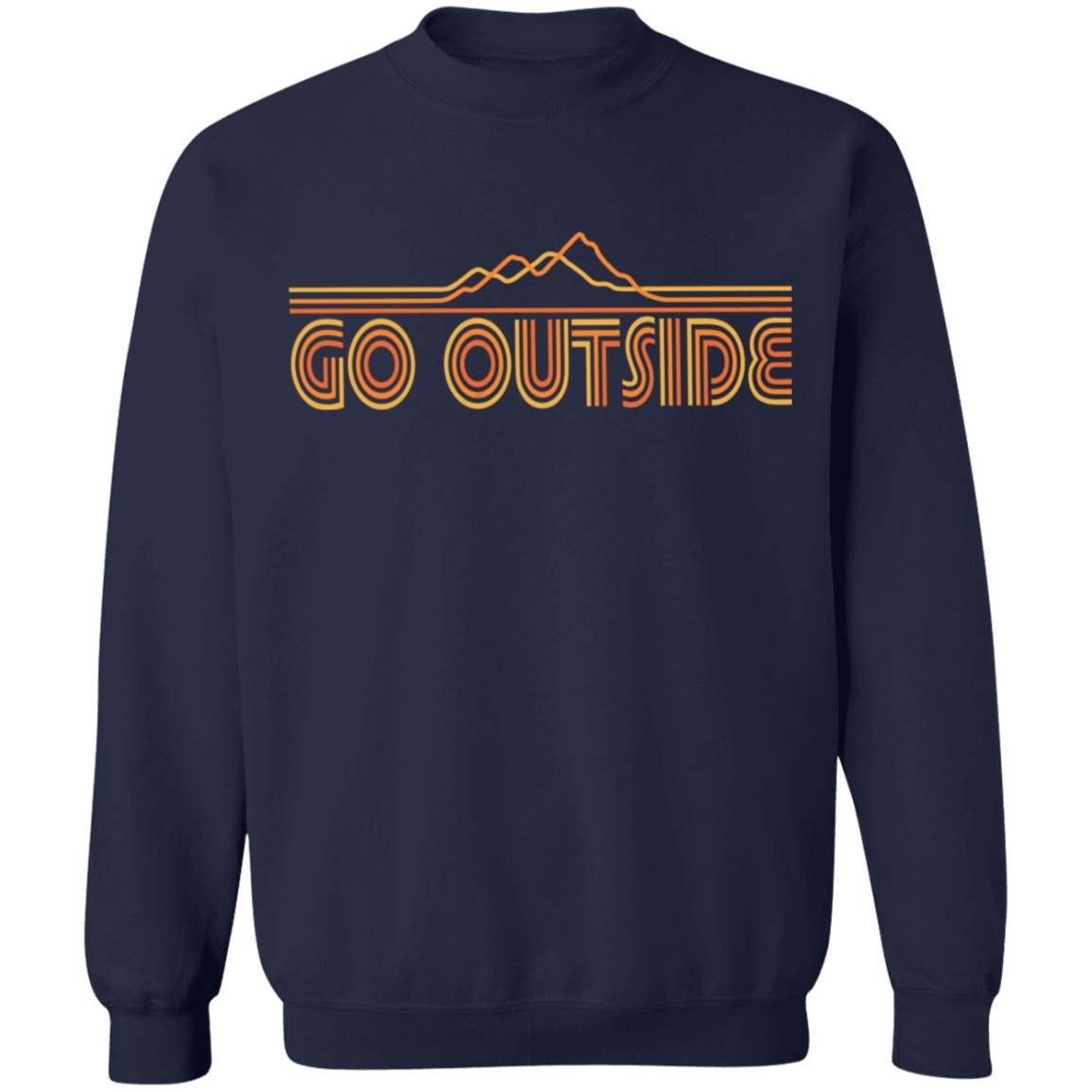 Go Outside Camping Nature Crewneck Sweatshirt