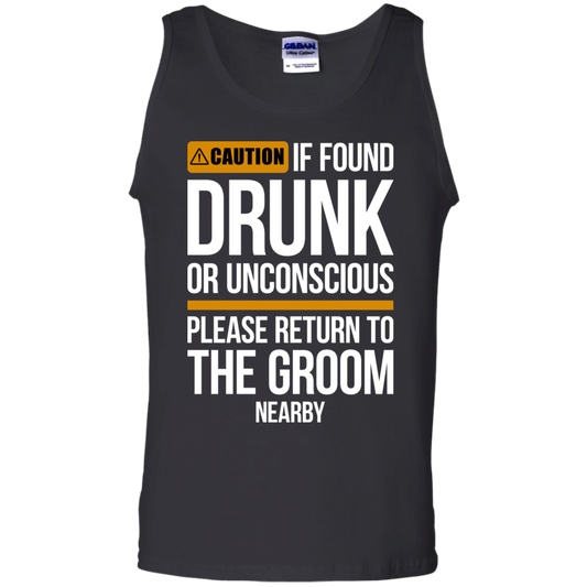 Groom Bachelor Party Funny Drunk Tank Top
