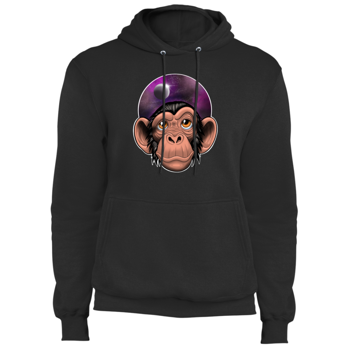 Space Chimp Astronaut Pullover Hoodie
