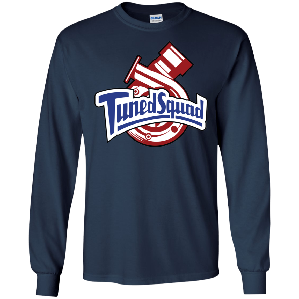 Tuned Squad 90's Style Boosted Turbo Long Sleeve T-Shirt