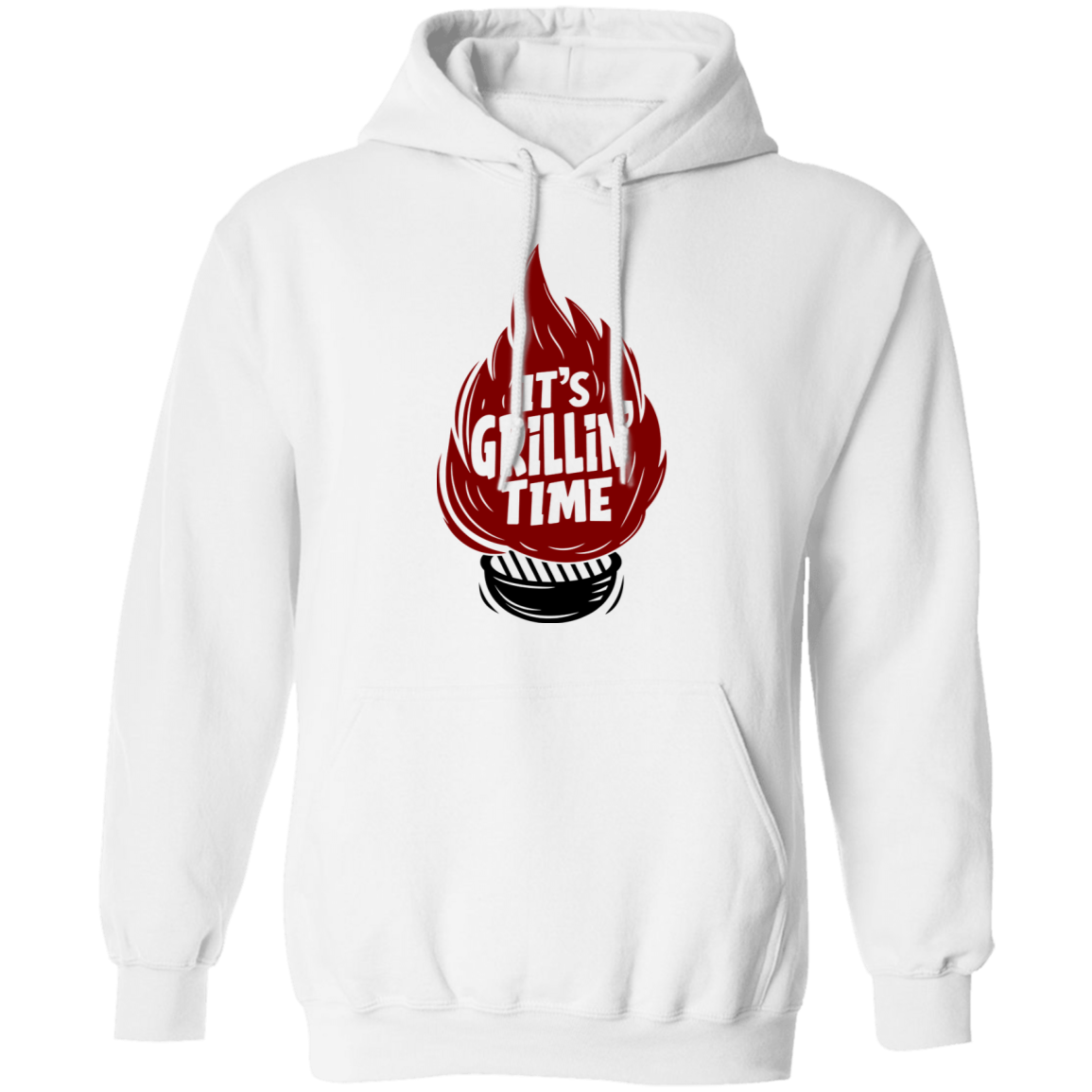 It's Grillin' Time BBQ Summer Pullover Hoodie