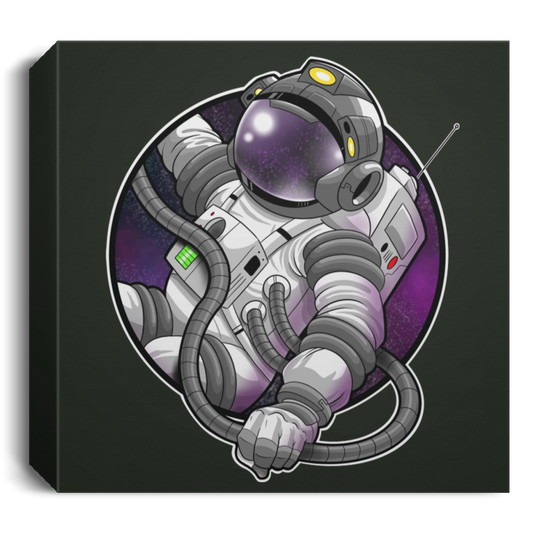Astronaut Space Mission Square Canvas 1.5in Frame