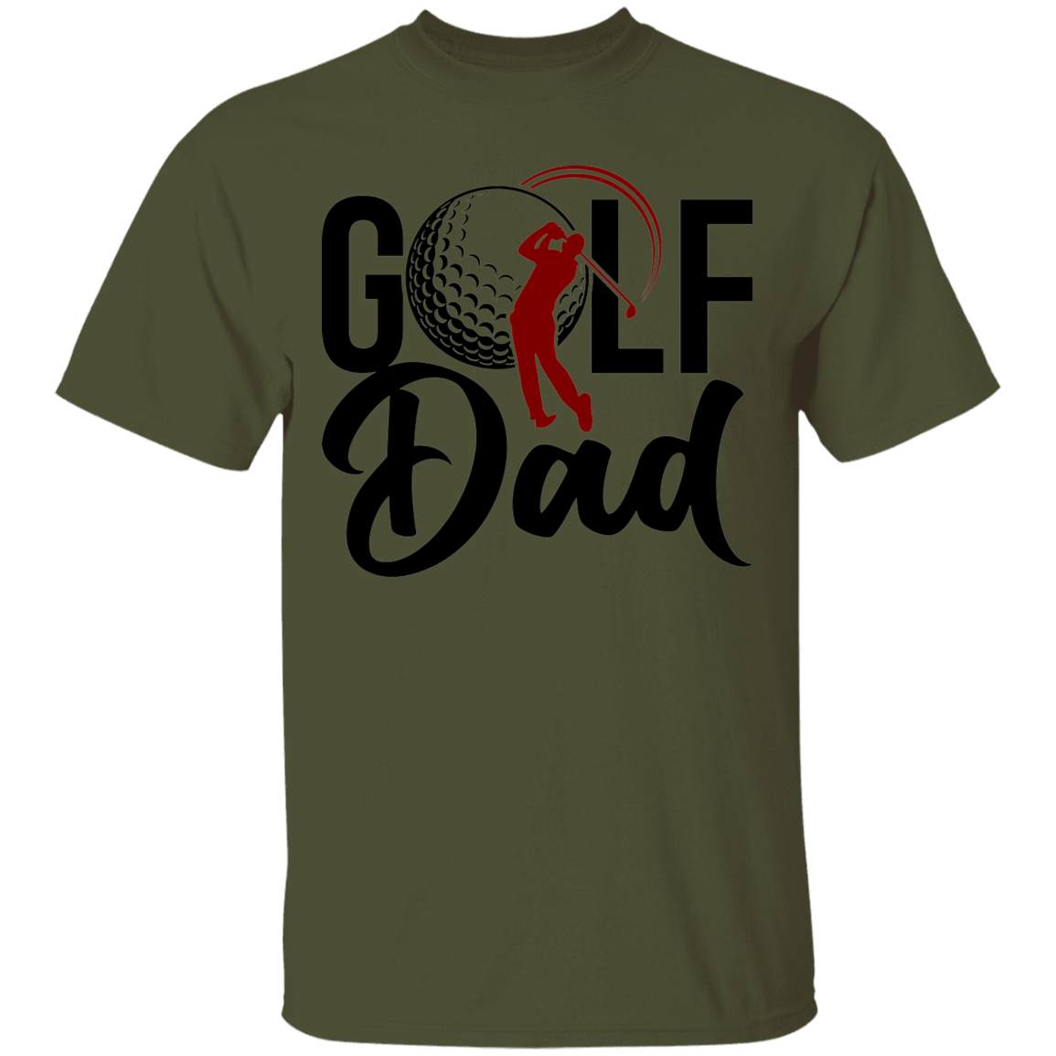 Golf Dad Father Golfing T-Shirt