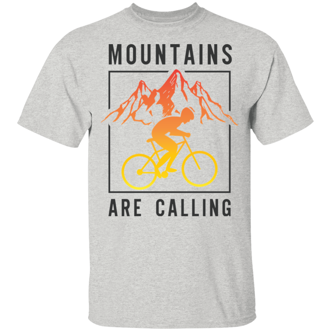 Mountains Are Calling Mountain Biking Youth T-Shirt