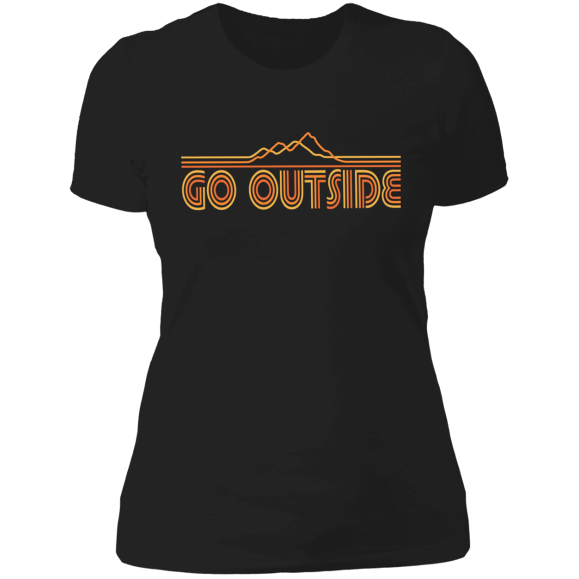Women's Go Outside Camping Nature T-Shirt