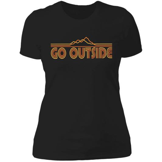 Women's Go Outside Camping Nature T-Shirt