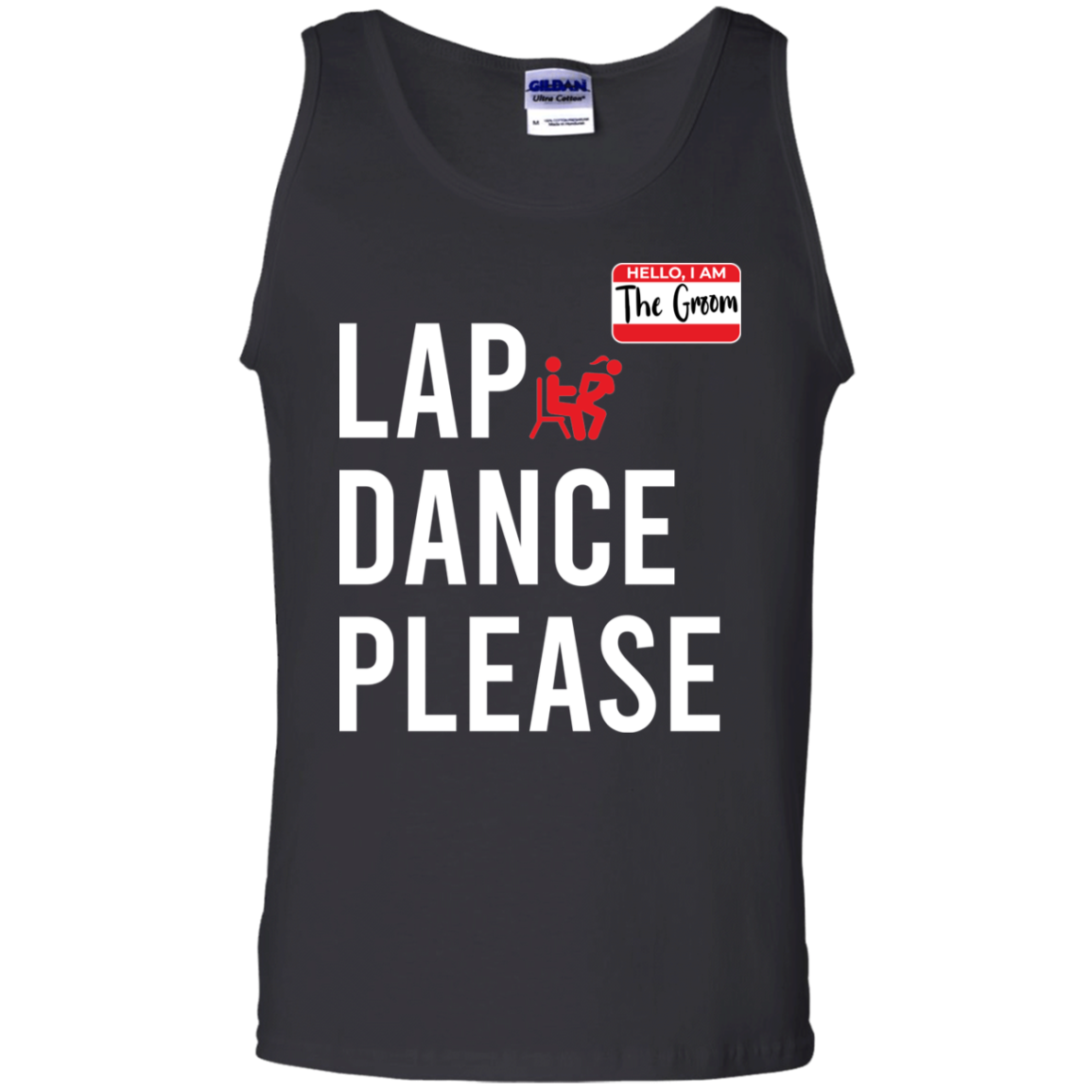 Bachelor Party Funny Lap Dance Tank Top