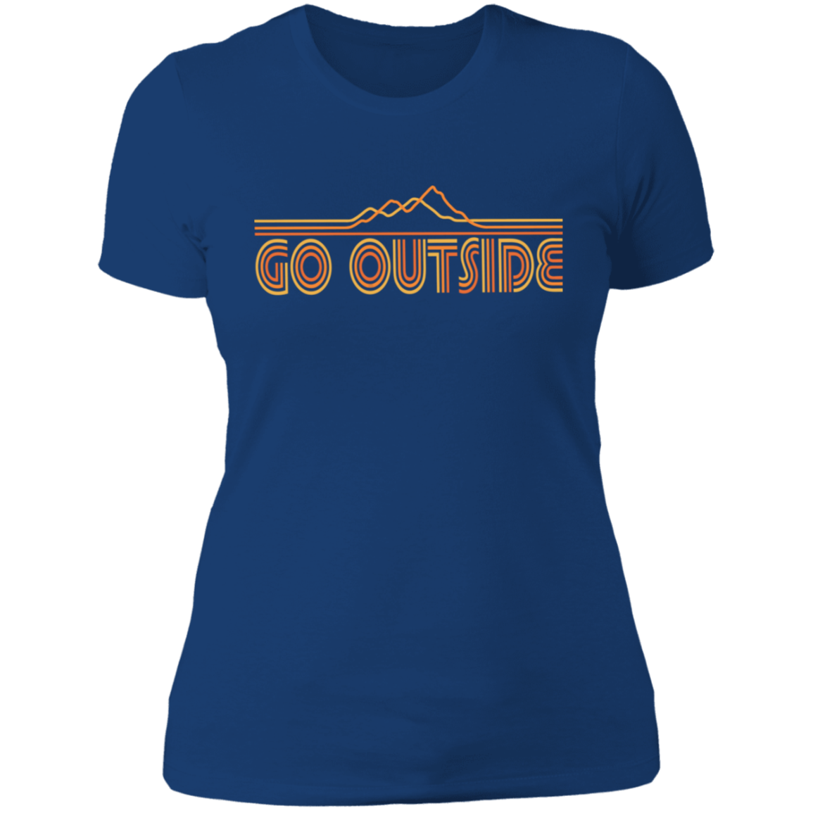 Women's Go Outside Camping Nature T-Shirt