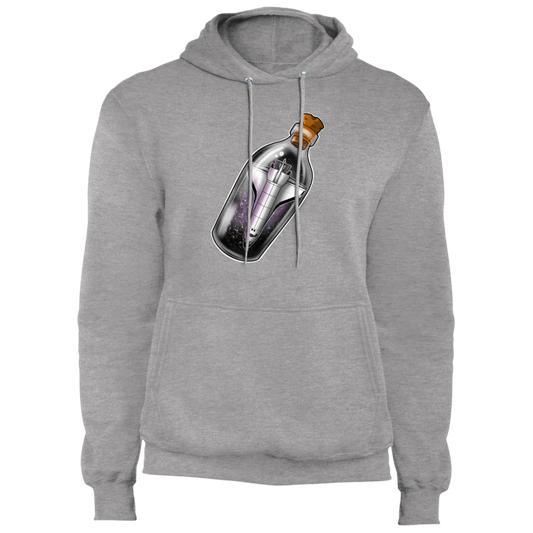 Spacecraft in a Bottle Spaceship Pullover Hoodie