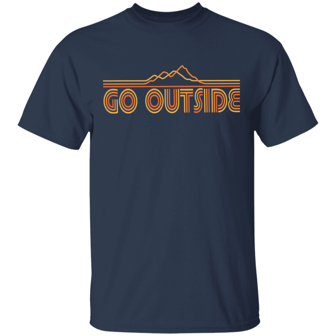 Go Outside Camping Nature T-Shirt