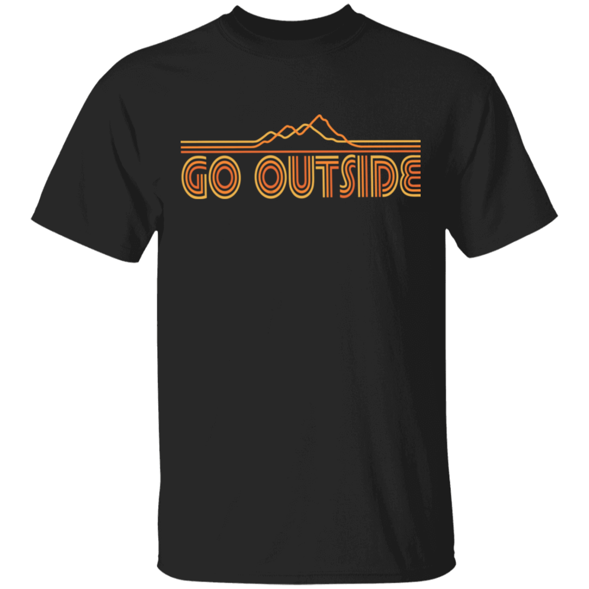 Go Outside Camping Nature T-Shirt