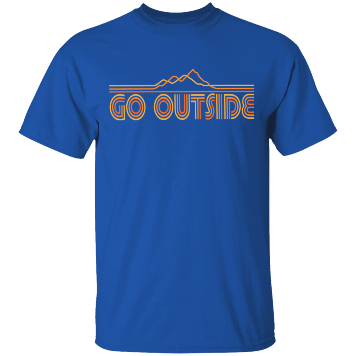 Go Outside Camping Nature T-Shirt