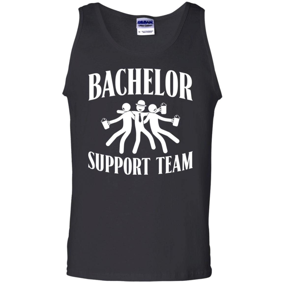 Bachelor Party Funny Support Team Tank Top