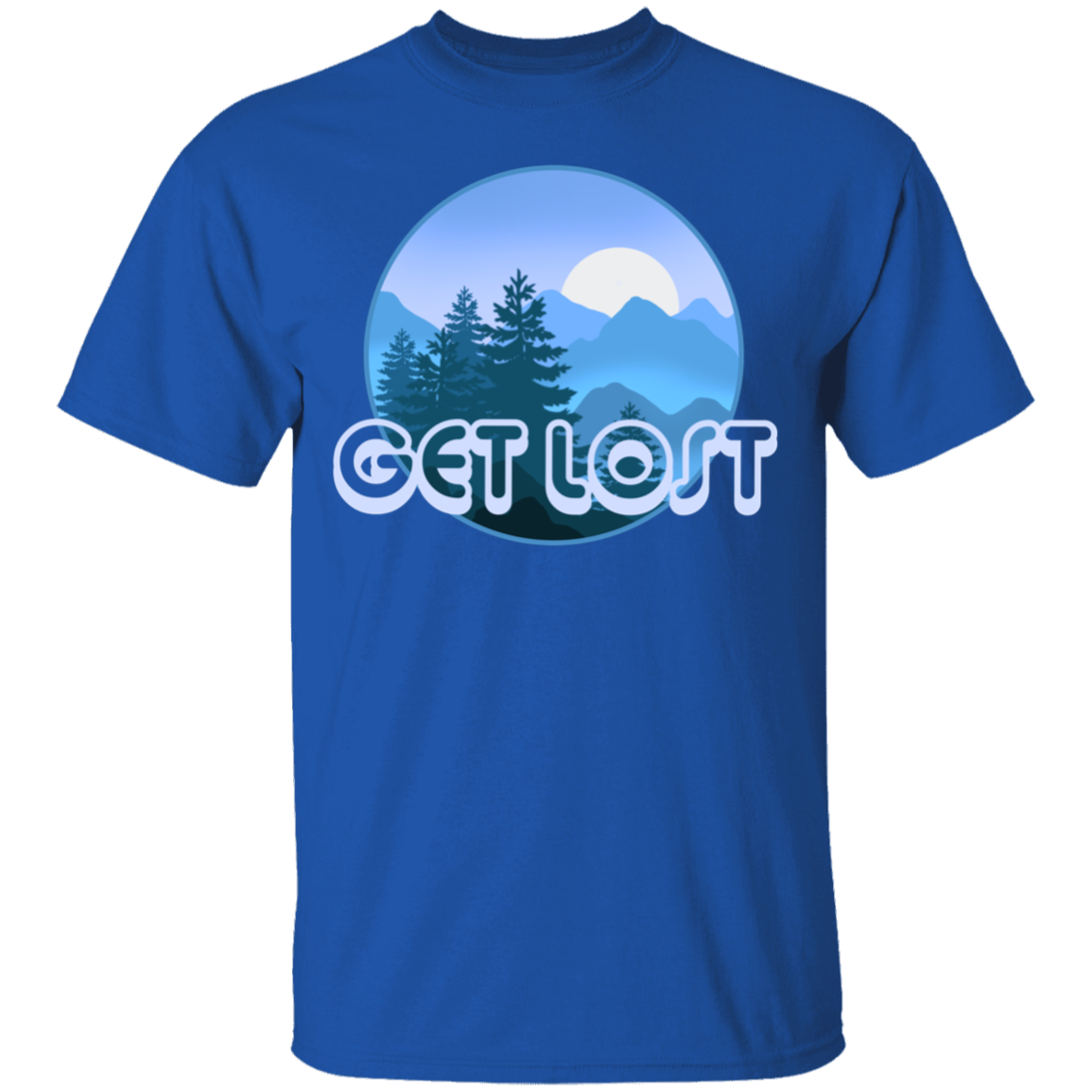 Get Lost in Nature Camping T-Shirt