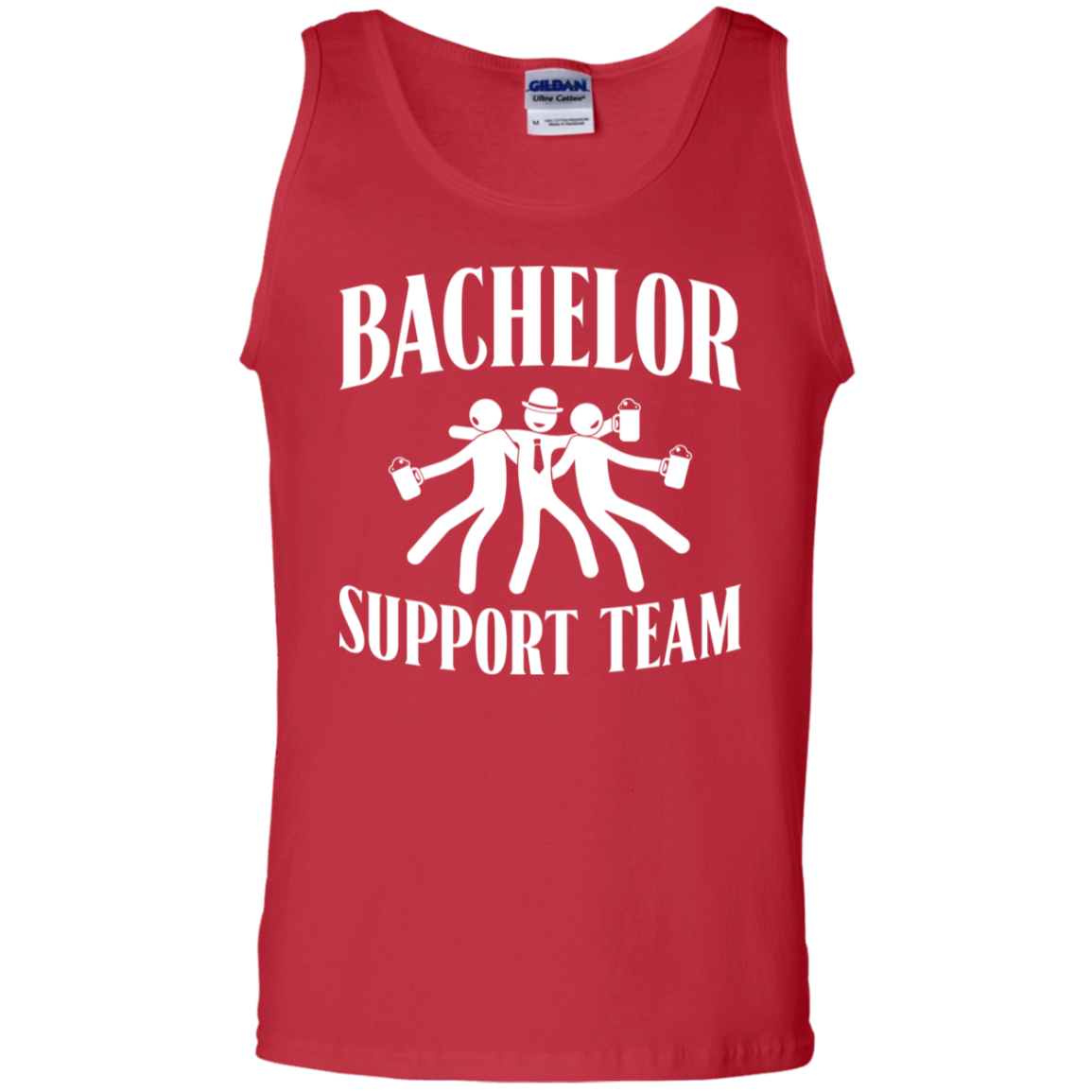 Bachelor Party Funny Support Team Tank Top