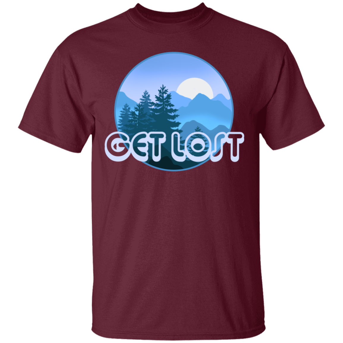 Get Lost in Nature Camping T-Shirt