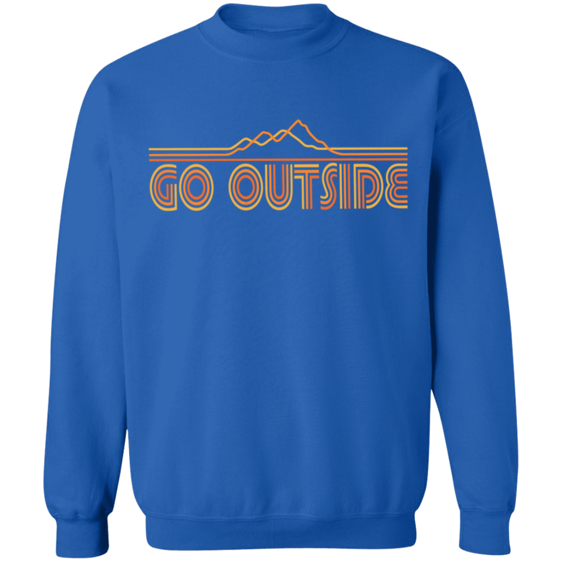 Go Outside Camping Nature Crewneck Sweatshirt