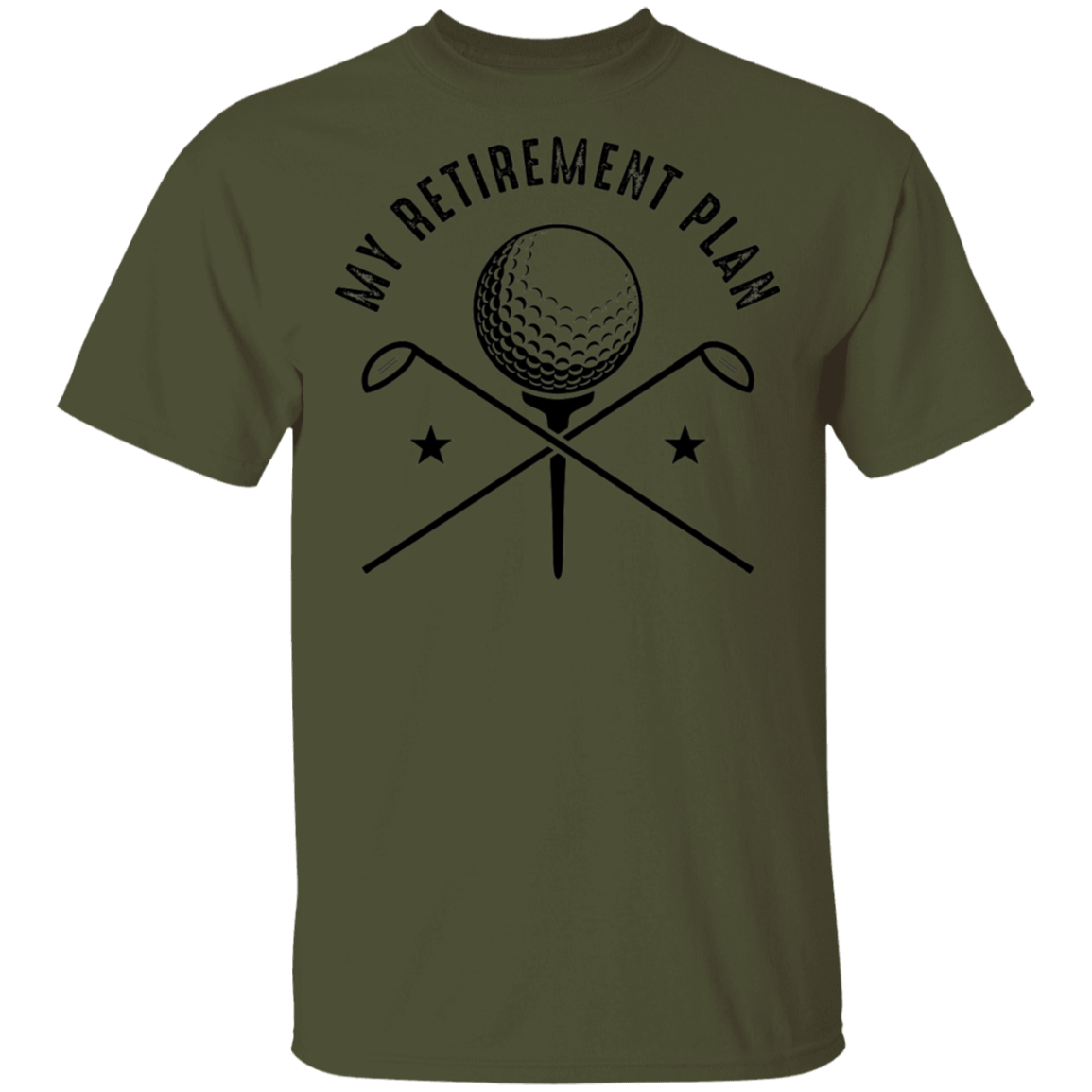 My Retirement Plan is Golfing Golf T-Shirt
