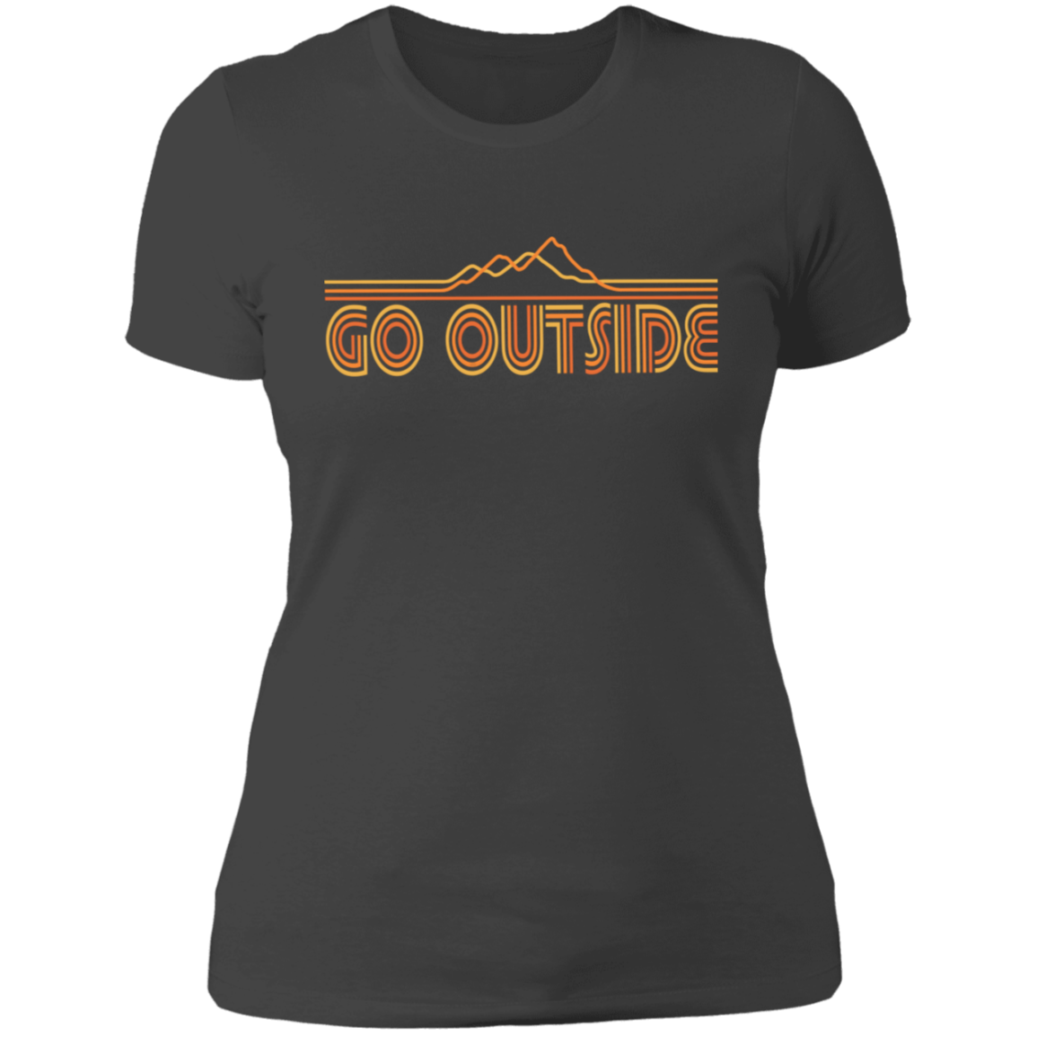 Women's Go Outside Camping Nature T-Shirt