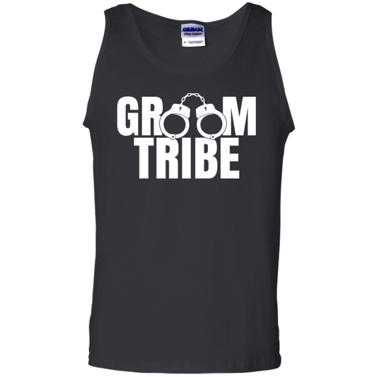 Bachelor Party Wedding Funny Groom Tribe Tank Top