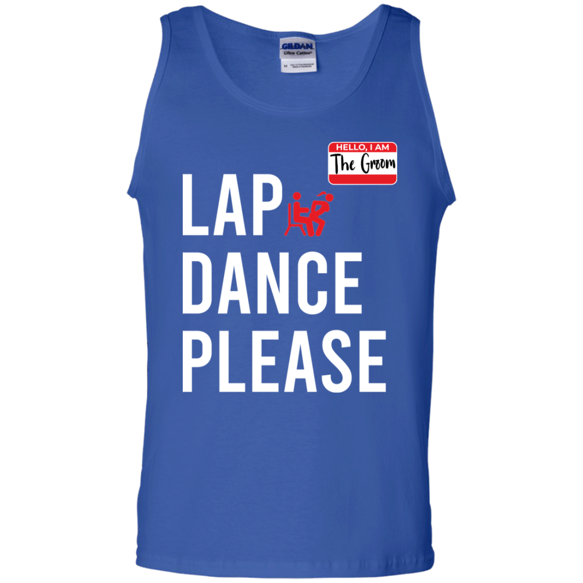 Bachelor Party Funny Lap Dance Tank Top