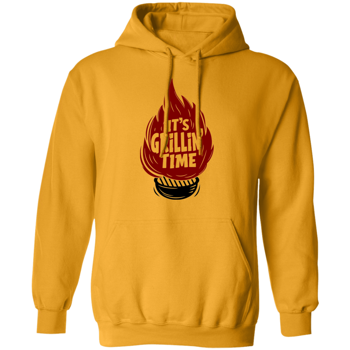 It's Grillin' Time BBQ Summer Pullover Hoodie