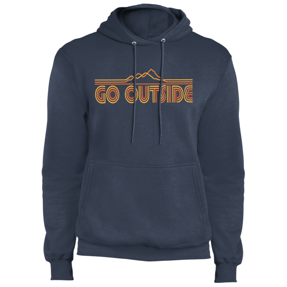 Go Outside Camping Nature Premium Pullover Hoodie