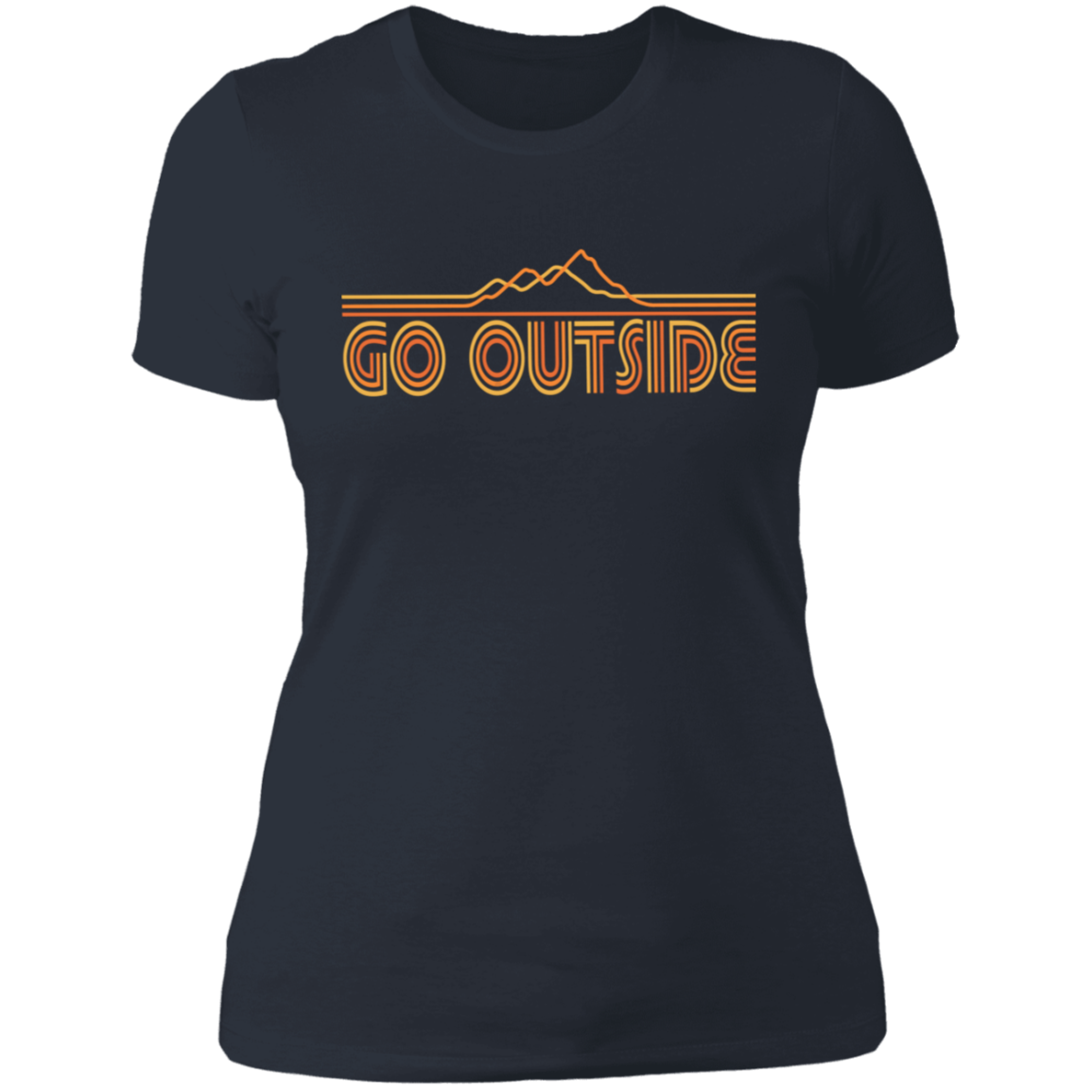 Women's Go Outside Camping Nature T-Shirt