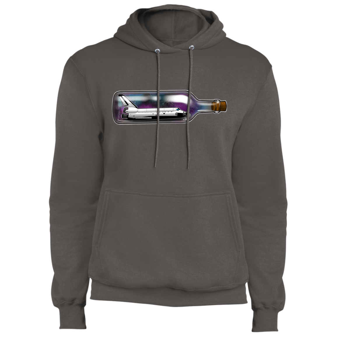 Spacecraft in a Bottle Spaceship Pullover Hoodie